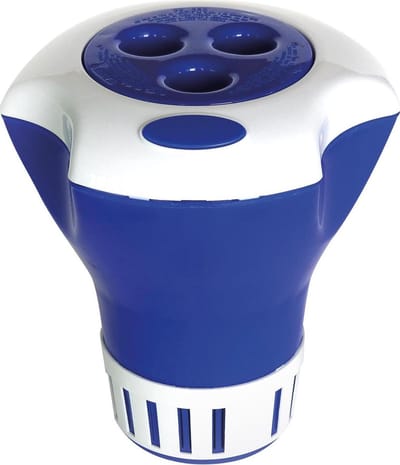 BSI - Zwembadvlotter Large met thermometer voor chloortabletten van 20 g of 200 g - Zwembad - Spa