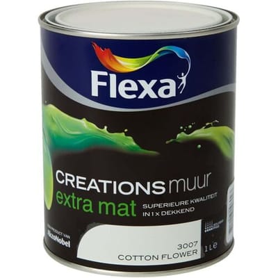 Flexa - Creations Muurverf Extra Mat - Cotton Flower - 1 L