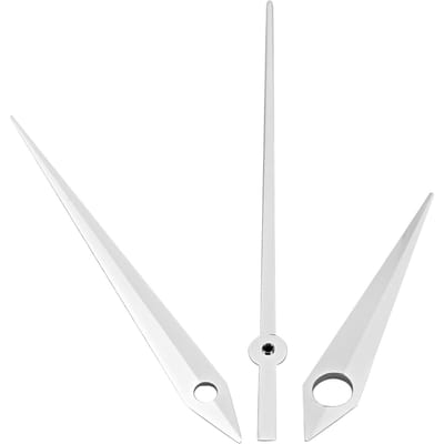 Herenhorloge Seconden Minuten Uren Wijzers voor 2824 Uurwerk Horloge Accessoire Vervanging white