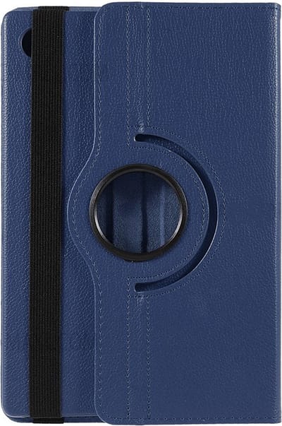 Arara Hoes Geschikt voor Samsung Galaxy Tab A8 - (2021/2022) 10.5 inch - 360° draaibaar - tablethoes - Donker Blauw