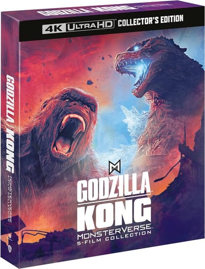 Godzilla x Kong Monsterverse 5-Film Collection - 4K UHD - Collector's Edition - Import