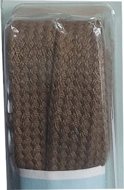 Gala Veter - Lever Beige - Plat - Extra Breed - Lengte 90 cm - Breedte 11 mm - Schoenveter