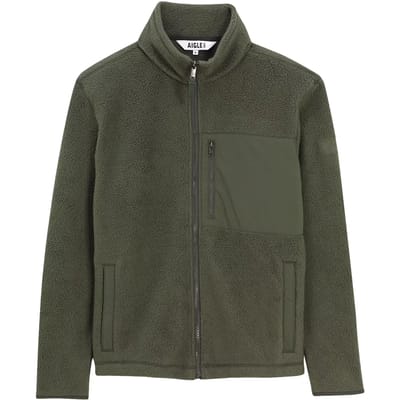 Lichte sherpa fleece met borstzak Aigle T-Kit