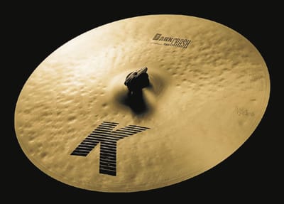 Zildjian K' Dark Crash Thin 17", Traditional Finish - Crash bekken