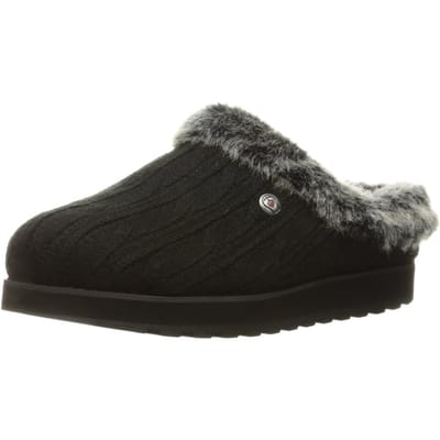 Skechers Keepsakes Ice Angel dames pantoffels - Zwart - Maat 37 - Extra comfort - Memory Foam
