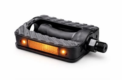 Fietspedalen Zwart met LED verlichting – VP Pedals – Antislip Pedalen – Set van 2