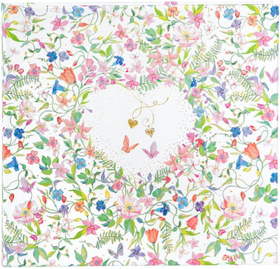 GOLDBUCH - Gastenboek Charming Heart – 24×22 cm – 100 pagina’s
