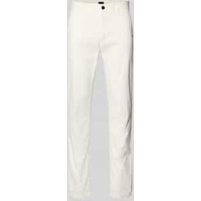 slim fit chino van katoenmix