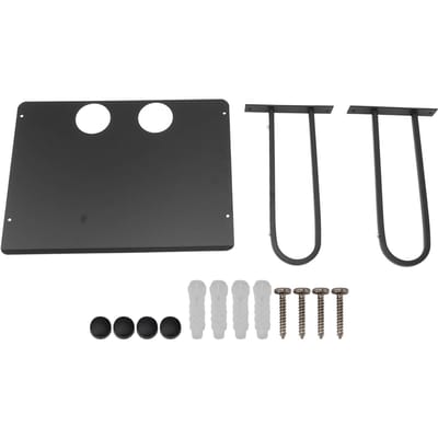 Aan de muur gemonteerde projectorplank Aluminium zwevende projectorplanken voor router tv-box dvd-speler kabel