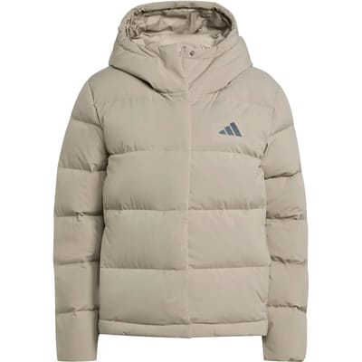 adidas Sportswear Helionic CLIMAWARM Donsjack met Capuchon - Dames - Groen