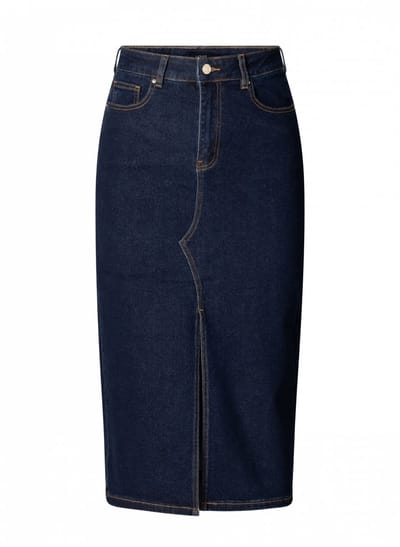 YEST CURVE Faith Bottoms - Dark Blue Denim - maat 2(50)