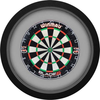 Dartbord Verlichting XXL-I Duo Color Zwart Grijs