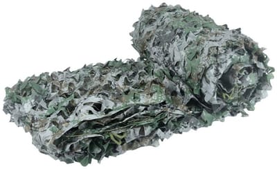 Allecto - camouflagenet - zonnescherm - waterdicht - groen - jacht en decoratie - veelzijdig gebruik - 2 x 4 m