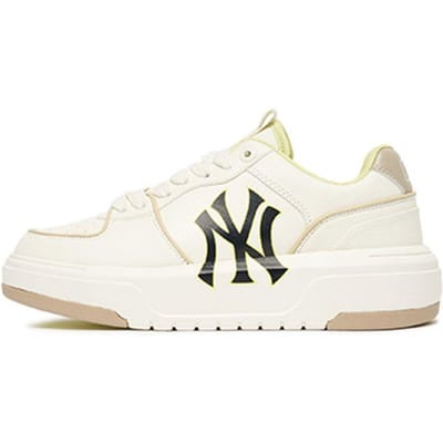 MLB Chunky Liner Synthetisch Leer Comfortabel Veelzijdig Antislip Schokabsorberend Slijtvast Lage Sneakers Unisex Sneakers 3ASXCA12N-50BGS 45