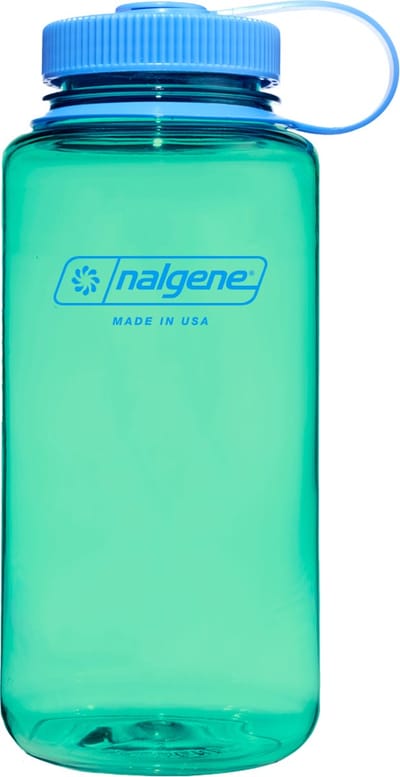 Nalgene - Wide Mouth Bottle - drinkfles - waterfles - lekvrij - 1000ml - BPA Free - SUSTAIN - Pastel Green