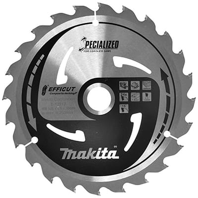 Makita E-12217 E-12217 Cirkelzaagblad 165 x 20 x 1.5 mm Aantal tanden: 24 1 stuk(s)
