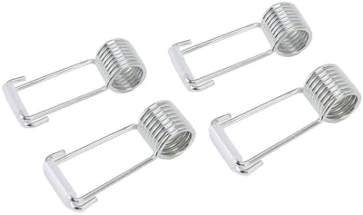 Dailygoods- Deurdranger Automatisch Sluitend - Scharnier Accessoire - Roestvrij Staal - 4 Stuks - Eenvoudige Installatie - Anti-kras Functie - Deursluiting