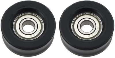Dailygoods- Lager 608ZZ - 2 Stuks - Buiten diameter 35mm - Dikte 14.5mm - Binnen gat 8mm - Duurzame constructie - Rollager