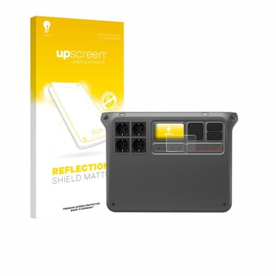 upscreen - Screenprotector voor DJI Power 2000 - Folie Beschermfolie anti glare matte
