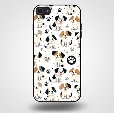 Smartphonica Telefoonhoesje voor iPhone 7/8 met honden opdruk - TPU backcover case honden design geschikt voor Apple iPhone 7;Apple iPhone 8