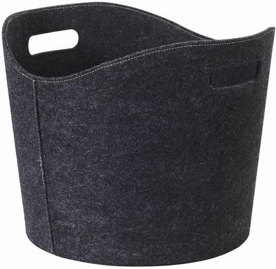 Vilten Brandhouttas 31 cm - Grijs