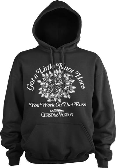 National Lampoon's Christmas Vacation Hoodie/trui -S- Got A Little Knot Here Zwart