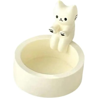 Schattige Kitten Kaarshouder Warme Poten Cartoon Kaarshouder Grappig Creatief Heerlijk Geurend Hittebestendig Ambachten Huisdecoratie