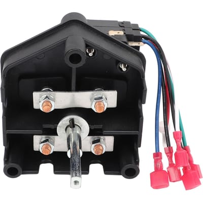 DC 48V Golfkar Elektrische Vooruit Achteruit Schakelaar 101753005 met Versnellingshendel Vervanging voor Club Car DS Modellen 1996 gray