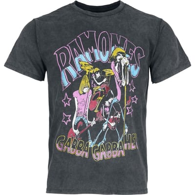Ramones T-shirt - Gabba Gabba - S tot XXL - voor Mannen - zwart