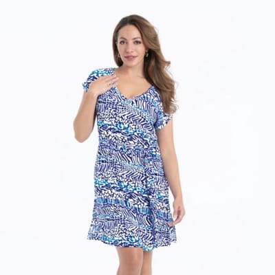 Anita Ocean Boulevard Mari Jurk French Blue Blauw M
