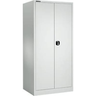 Schäfer Shop Select materiaalkast MSI 2609 S, versterkte uitvoering, tot 100 kg/plank, B 950 x D 600 x H 1935 mm, lichtgrijs