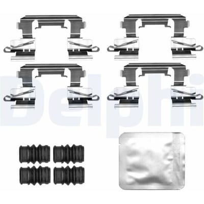 Accessoireset, schijfremblok DELPHI LX0855