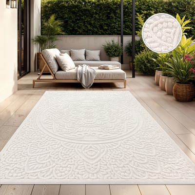 Binnen- en buitenkleed, weerbestendig, keuken, slaapkamer, bloemen, etnisch, Marokkaans