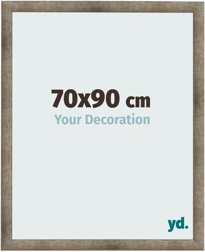 Your Decoration - Fotolijst 70x90 cm - MDF - Metaal Vintage - Bologna
