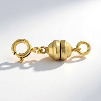 Cavill - Gouden ketting 375 9K Witgoud met Luxe Magneetsluiting - Duurzaam & Comfortabel Elegant Sieraad - Modern & Klassiek Accessoire