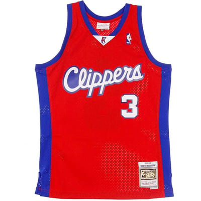 Basketbaltanktop voor heren Nba Swingman Jersey Hardwood Classics No.3 Quentin Richardson 2000-01 Loscli Road
