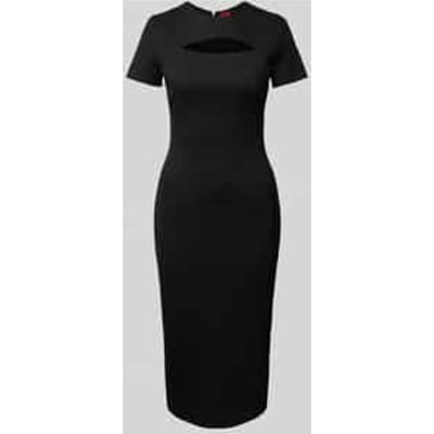 Kokerjurk met cut-out, model 'Kalmine'