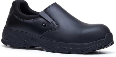 Shoes for Crews Brandon | Zwart | Maat 40 | Uniseks veiligheidsschoenen klasse S3 | Extreem antislip