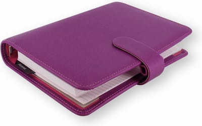 Filofax Personal Saffiano Raspberry