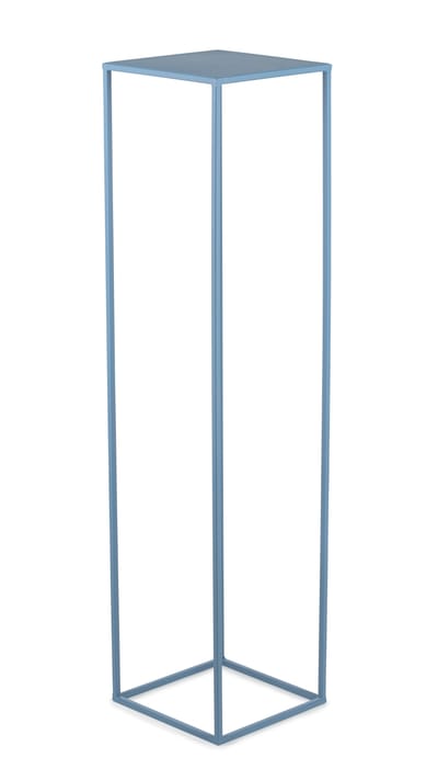 HowHomely - Stalen Plantenstandaard - BLAUW - 100 cm - Minimalistisch Design