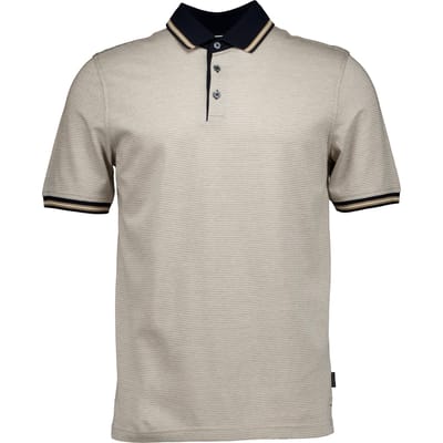 Bugatti Herren Polo 1/2 Arm Polos Beige 8150-15103e