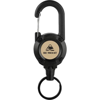 Multifunctionele intrekbare sleutelhanger voor buiten, Praktisch staaldraad, gemakkelijk te trekken gesp, kamperen
