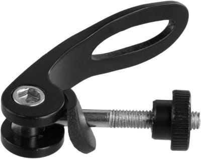 Zadelpenklem bout - Fiets accessoire - Fiets aanpassen - Lichtgewicht aluminium - M6 x 45 mm - Zwart