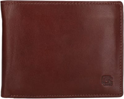 Gio Gini Classic Portemonnee Heren - Wallet voor Heren - Portefeuille van 100% Leder - Bruin