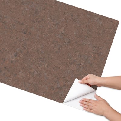 Coloray Meubel Wrap Folie - Bruin Meubelfolie - 75x150 cm - Meubelfolie Zelfklevend Herfsttapijt - Wrapfolie Keuken - Rustiek Meubelfolie - Decoratiefolie - Tafeldecoratie - Teksten