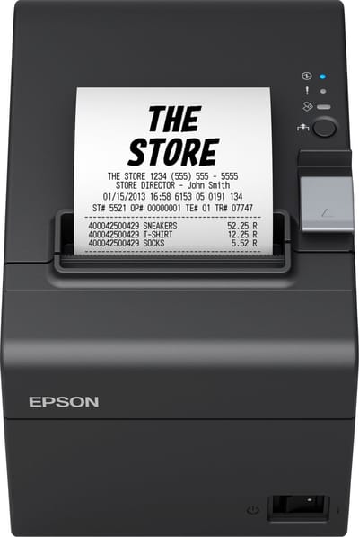 Epson TM T20III POS ontvangstprinter Ethernet/LAN - Zwart-wit - Thermische inkjet