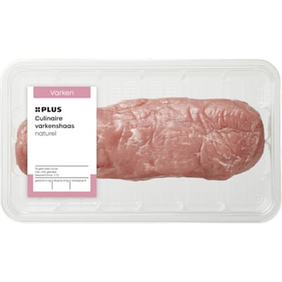 Culinaire varkenshaas naturel