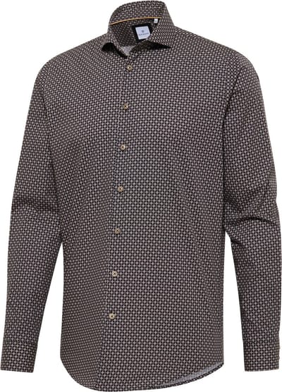 Overhemd Poplin 24/7 Stretch Navy (2715.22)
