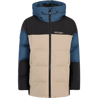 Protest Prtjustin - Skijas Jongens - Puffer winterjas - Skipasvak - Waterkolom 10K - Winterjas