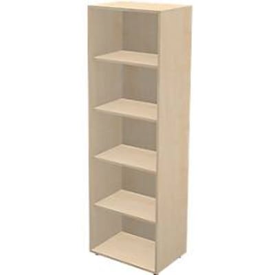 Schäfer Shop Genius Boekenkast TETRIS WALL - 5 OH - B 600 x D 420 x H 1880mm - ahorn decor